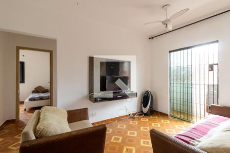 Sala de apartamento para alugar com 2 quartos, 84m² em Tupiry, Praia Grande