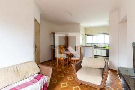 Sala de apartamento para alugar com 2 quartos, 84m² em Tupiry, Praia Grande