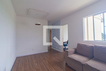 Sala de apartamento para alugar com 3 quartos, 54m² em Santa Cândida, Curitiba