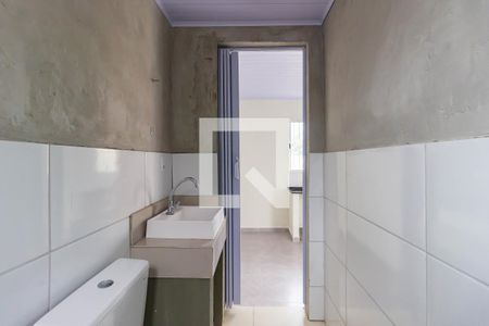 Banheiro de kitnet/studio para alugar com 1 quarto, 20m² em Jardim Centenario, São Paulo