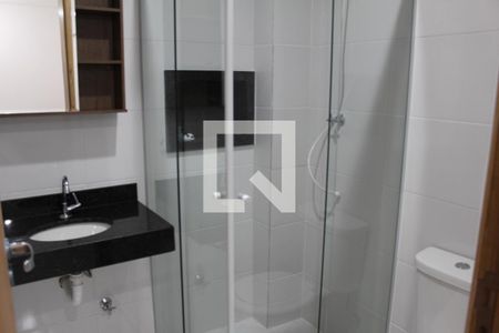Banheiro de apartamento à venda com 1 quarto, 27m² em Vila Prudente, São Paulo