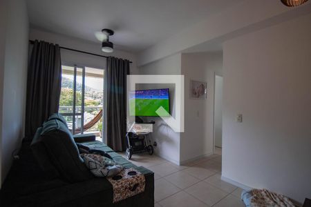 Sala de apartamento à venda com 3 quartos, 73m² em Taquara, Rio de Janeiro