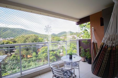 Varanda  de apartamento à venda com 3 quartos, 73m² em Taquara, Rio de Janeiro