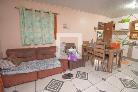 Sala/Cozinha de casa à venda com 2 quartos, 64m² em Canudos, Novo Hamburgo
