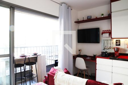 Sala/Quarto de kitnet/studio para alugar com 1 quarto, 25m² em Consolação, São Paulo