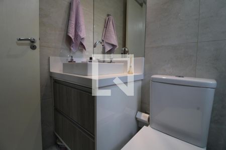 Apartamento à venda com 89m², 3 quartos e 2 vagasBanheiro da suíte