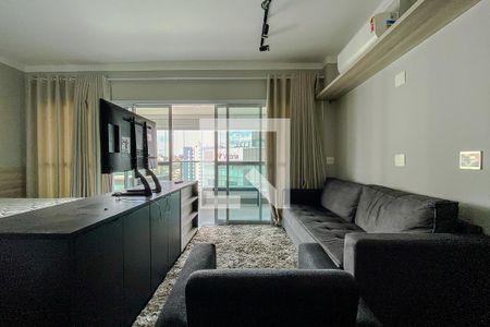 Sala/Quarto de apartamento para alugar com 1 quarto, 55m² em Vila Regente Feijó, São Paulo