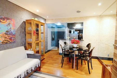 Sala de apartamento para alugar com 3 quartos, 70m² em Jardim Maria Rosa, Taboão da Serra