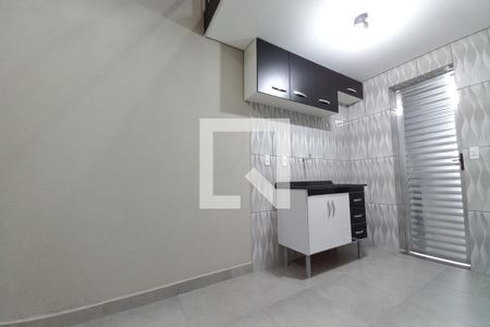 Cozinha de apartamento para alugar com 1 quarto, 29m² em Vila Paraíso, Campinas
