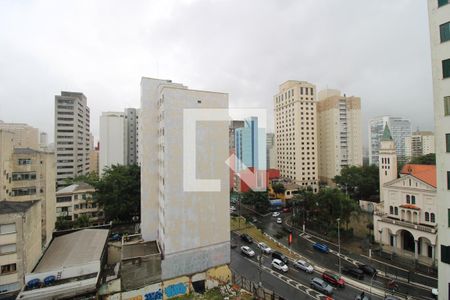 Vista da sala  de apartamento para alugar com 2 quartos, 62m² em Barra Funda, São Paulo