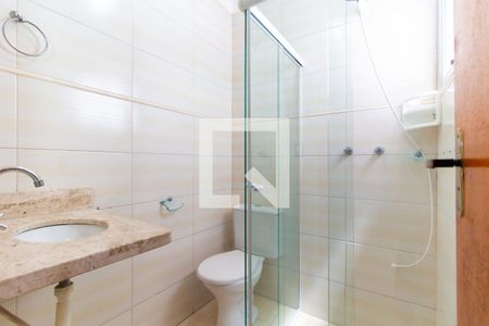 Banheiro da Suíte 01 de casa de condomínio à venda com 2 quartos, 105m² em Vila Esperança, São Paulo