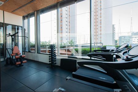 Studio para alugar com 27m², 1 quarto e sem vagaÁrea comum - Academia