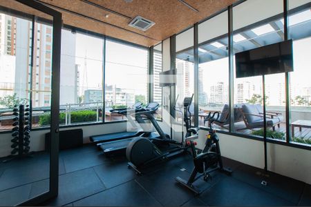 Studio para alugar com 27m², 1 quarto e sem vagaÁrea comum - Academia