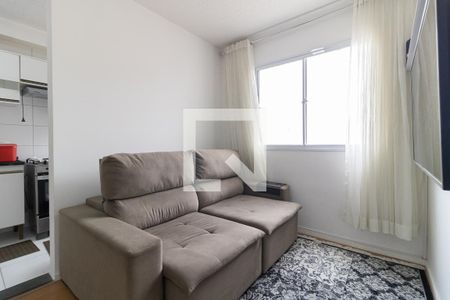 Sala de apartamento para alugar com 2 quartos, 40m² em Jardim Santa Emília, São Paulo