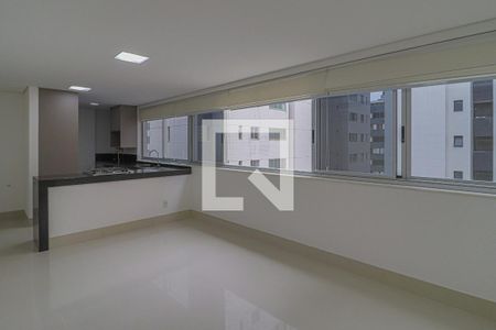 Sala de apartamento para alugar com 2 quartos, 54m² em Lourdes, Belo Horizonte