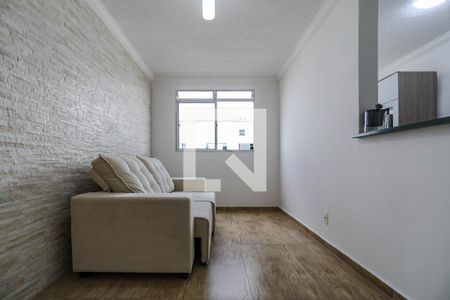 Sala de apartamento para alugar com 2 quartos, 47m² em Loteamento Mogilar, Mogi das Cruzes