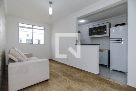 Sala de apartamento para alugar com 2 quartos, 47m² em Loteamento Mogilar, Mogi das Cruzes