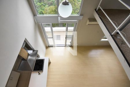 Apartamento à venda com 83m², 1 quarto e 2 vagasVista para sala