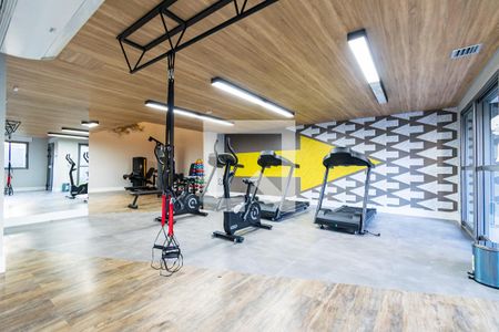 Apartamento à venda com 25m², 1 quarto e sem vaga Apartamento à venda com 25m², 1 quarto e sem vagaAcademia