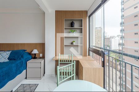 Studio de kitnet/studio para alugar com 1 quarto, 24m² em Consolação, São Paulo