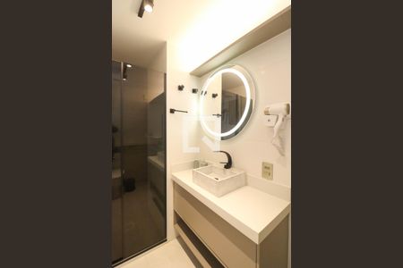 Banheiro Social de kitnet/studio à venda com 1 quarto, 31m² em Sumarezinho, São Paulo