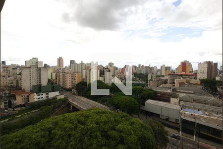 Varanda - Vista de kitnet/studio para alugar com 1 quarto, 29m² em Liberdade, São Paulo