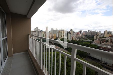 Varanda de kitnet/studio para alugar com 1 quarto, 29m² em Liberdade, São Paulo