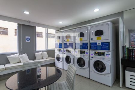 Studio à venda com 34m², 1 quarto e sem vagaÁrea comum - Lavanderia