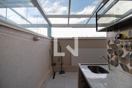 Apartamento para alugar com 97m², 2 quartos e 1 vagaVaranda gourmet - Churrasqueira