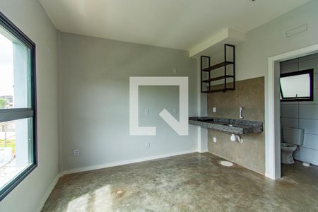 Sala de apartamento para alugar com 1 quarto, 30m² em Marechal Rondon, Canoas