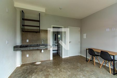 Sala de apartamento para alugar com 1 quarto, 30m² em Marechal Rondon, Canoas