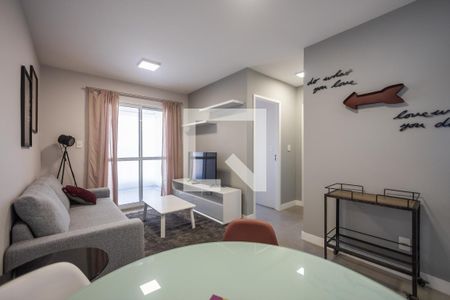 Sala de apartamento para alugar com 2 quartos, 55m² em Jardim Paulistano, São Paulo