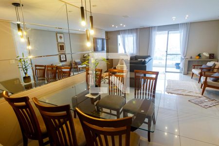 Sala de jantar  de apartamento à venda com 2 quartos, 97m² em Chacara Nossa Senhora do Bom Conselho, São Paulo
