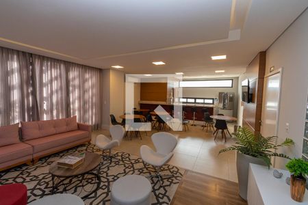 Apartamento à venda com 39m², 1 quarto e 2 vagas Apartamento à venda com 39m², 1 quarto e 2 vagasÁrea comum - Salão de festas