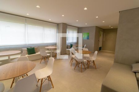 Apartamento à venda com 27m², 1 quarto e sem vaga Apartamento à venda com 27m², 1 quarto e sem vagaÁrea comum - Salão de festas