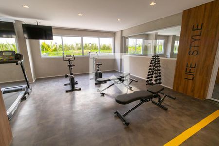 Apartamento à venda com 27m², 1 quarto e sem vaga Apartamento à venda com 27m², 1 quarto e sem vagaÁrea comum - Academia