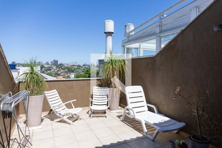 Casa de condomínio à venda com 228m², 3 quartos e 3 vagas Casa de condomínio à venda com 228m², 3 quartos e 3 vagasÁrea externa do Terraço