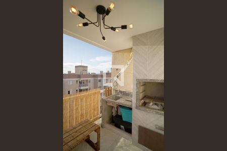 Varanda gourmet de apartamento para alugar com 2 quartos, 54m² em Jardim Vera Cruz, Sorocaba
