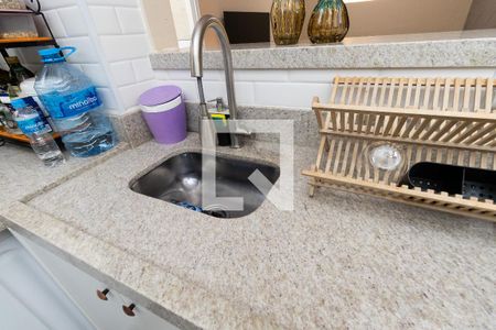 Apartamento à venda com 53m², 2 quartos e 1 vagaDetalhe da cozinha