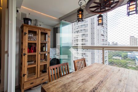 Varanda de kitnet/studio à venda com 1 quarto, 39m² em Vila Andrade, São Paulo