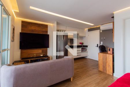 Sala / Cozinha de kitnet/studio à venda com 1 quarto, 39m² em Vila Andrade, São Paulo