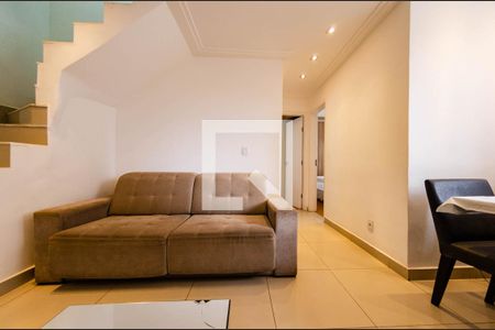 Sala de apartamento para alugar com 3 quartos, 115m² em Buritis, Belo Horizonte