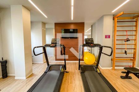 Apartamento para alugar com 42m², 2 quartos e sem vaga Apartamento para alugar com 42m², 2 quartos e sem vagaÁrea comum - Academia