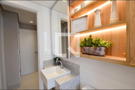 Apartamento à venda com 82m², 3 quartos e 2 vagasBanheiro Social