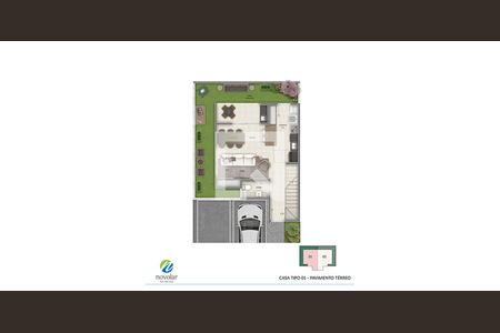 Casa de condomínio à venda com 116m², 3 quartos e 2 vagas