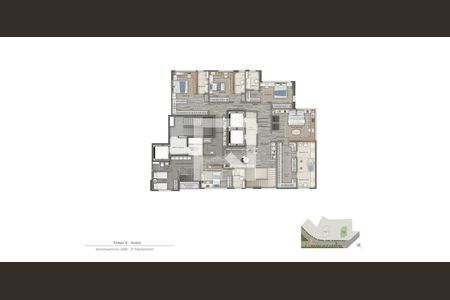 Apartamento à venda com 424m², 4 quartos e 5 vagas