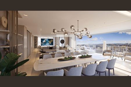 Apartamento à venda com 424m², 4 quartos e 5 vagas