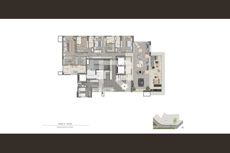 Apartamento à venda com 313m², 4 quartos e 5 vagas