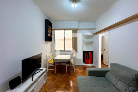 Sala de apartamento para alugar com 2 quartos, 53m² em Laranjeiras, Rio de Janeiro