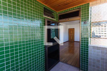 Varanda da Sala de apartamento para alugar com 3 quartos, 106m² em Funcionários, Belo Horizonte